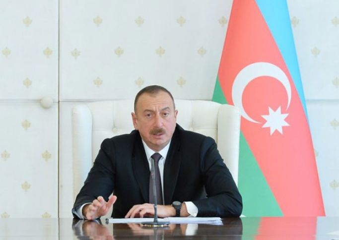 Prezident  “Qarabağ” futbol klubunun heyətini qəbul edib
