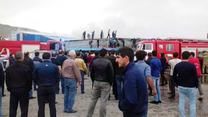 “Sədərək”dəki yanğın barədə yeni xəbər - FHN-DƏN MƏLUMAT