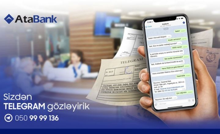 "AtaBank" kommunikasiya kanallarının sayını artırır!