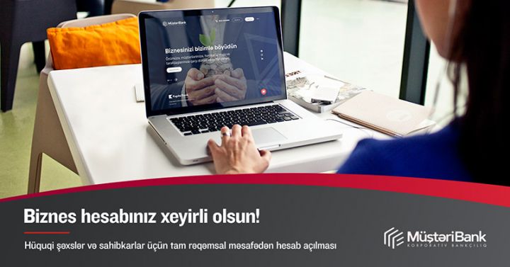 Kapital Bank tam rəqəmsal onlayn hesab açma xidmətini təqdim edir