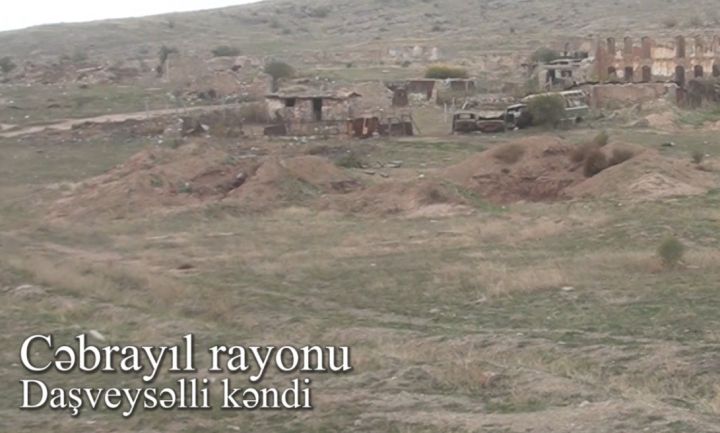 Cəbrayıl kəndlərindən videogörüntülər - VİDEO