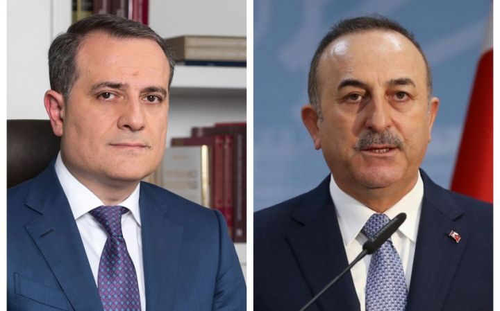 Çavuşoğlu və Bayramov arasında telefon danışığı olub