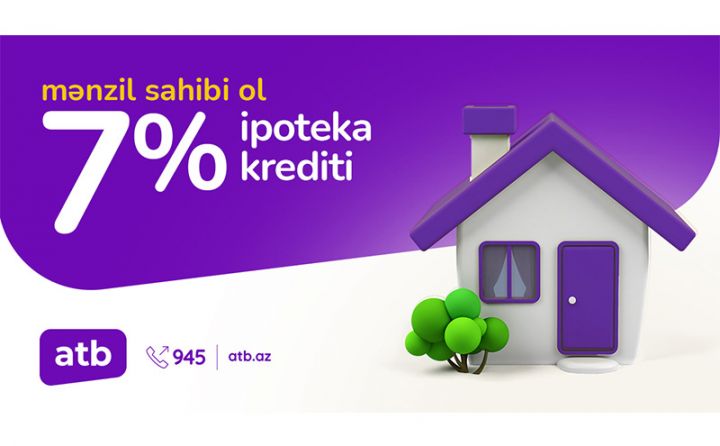 Azər Türk Bank ipoteka kreditlərinin faiz dərəcəsini endirdi