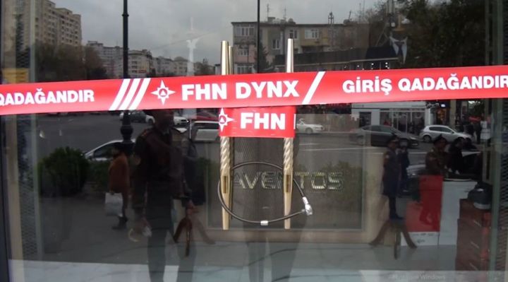 Dövlət Xidməti kişi geyimləri mağazasının fəaliyyətini dayandırdı