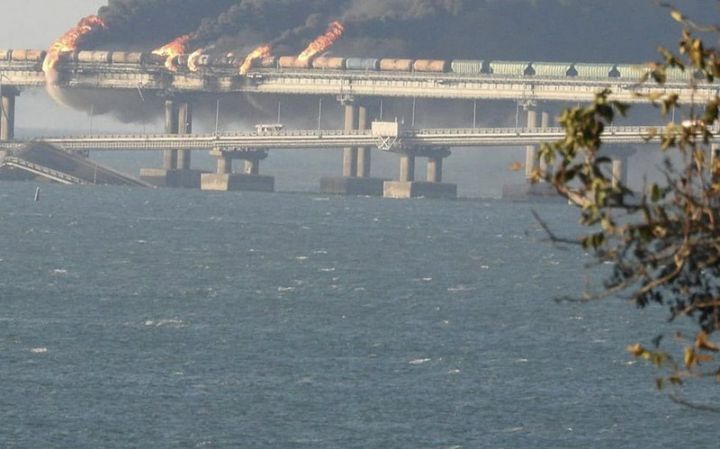 Krım körpüsü partladılıb, Rusiya hökuməti xüsusi komissiya yaradıb