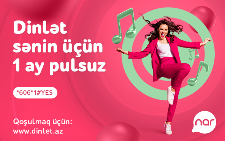 “Nar”ın “Dinlət” xidməti pulsuz oldu!