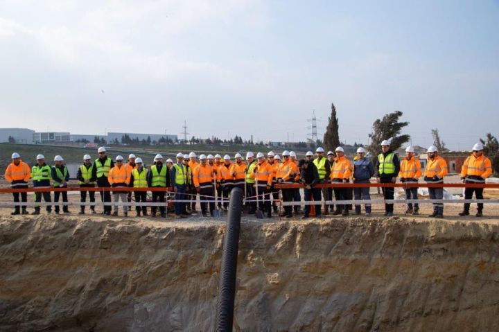 Norm şirkəti tərəfindən beton zavodlarının inşasına başlanıldı