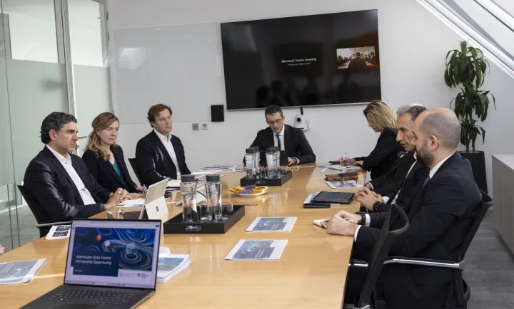 Nazir “BlackRock” şirkətinin qlobal rəhbəri ilə görüşüb, imzalanmış Memorandum üzrə müzakirə aparılıb