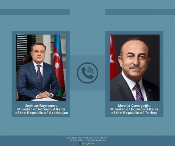 Bayramovun Çavuşoğlu ilə telefon danışığı baş tutub