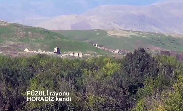Horadiz kəndinin yeni  görüntüsü - VİDEO