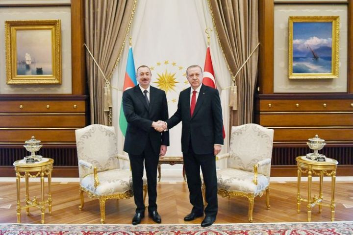 İlham Əliyev  Rəcəb Tayyib Ərdoğana məktub göndərib