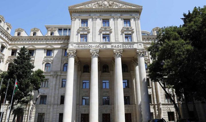 Azərbaycan Xarici İşlər Nazirliyi bəyanat yaydı
