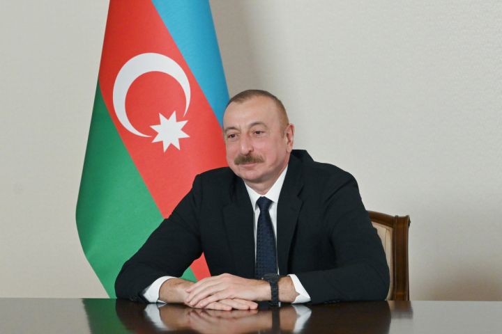 Əliyev Trampa təşəkkür etdi