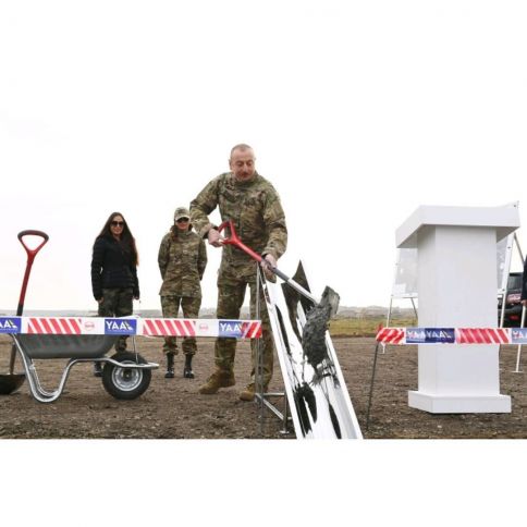 Füzuli hava limanının uçuş-enmə zolağının uzunluğu 3 km-ə yaxın olacaq