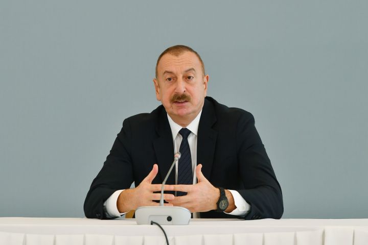 Əliyev Amerikanın anti-Azərbaycan addımlarından danışıb