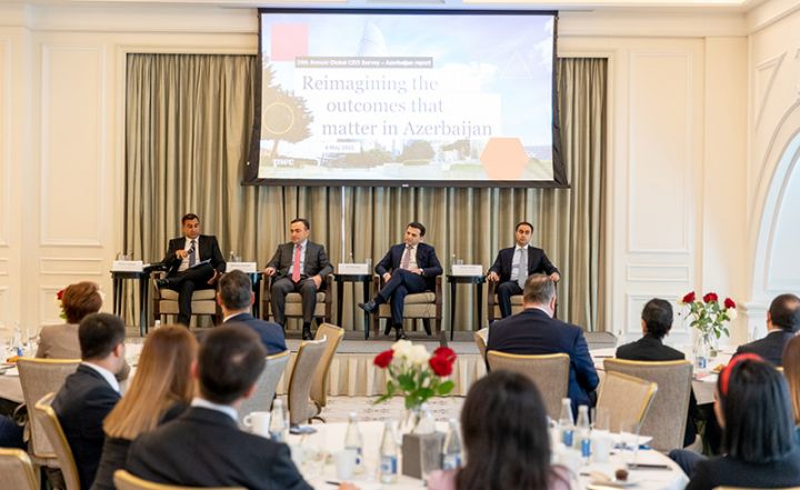 PwC Azərbaycan 5-ci İllik CEO Sorğusunun nəticələrini təqdim edib - FOTO