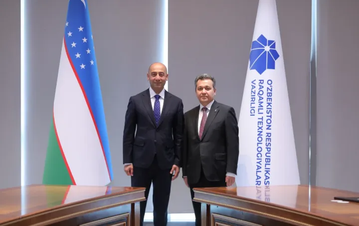 "MegaSec" şirkətinin nümayəndə heyəti Özbəkistanın Rəqəmsal texnologiyalar naziri ilə strateji görüş keçirib